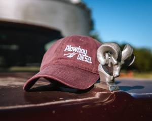 Plowboy Diesel Maroon Hat