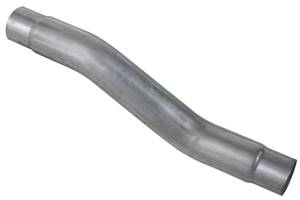 Muffler Delete Pipe 3-1/2 X 37 Inch For 2003-2004.5 Dodge Diamond Eye