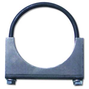 Diamond Eye - Exhaust Clamp 2.5 Inch Standard Steel U-Bolt Saddle Clamp Diamond Eye - Image 2