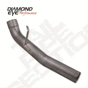 Diamond Eye - Exhaust Pipe 4 Inch 07.5-10 Silverado/Sierra 2500/3500 Diesel Second Section Pass Performance Series Exhaust Tail Pipe Diamond Eye - Image 1