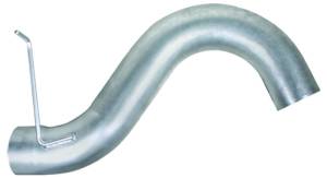 Diamond Eye - Exhaust Pipe 5 Inch 07.5-10 Silverado/Sierra 2500/3500 Diesel First Section Pass Steel Exhaust Tail Pipe Diamond Eye - Image 2