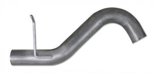 Diamond Eye - Exhaust Pipe 4 Inch 07.5-10 Silverado/Sierra 2500/3500 Diesel First Section Pass Steel Exhaust Tail Pipe Diamond Eye - Image 2