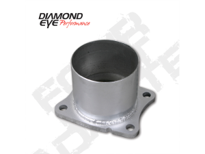 Exhaust Flange 4 Inch Aluminized For 01-07.5 Silverado/Sierra 2500/3500 Performance Series Diamond Eye